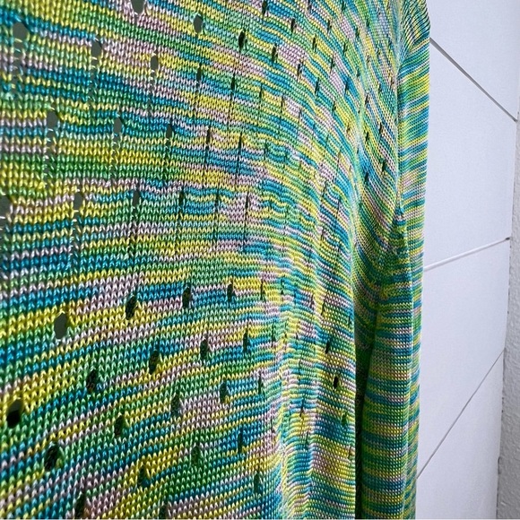 FREE PEOPLE Small Into The Night Longline Tunic Cardigan Sweater - Picture 8 of 9